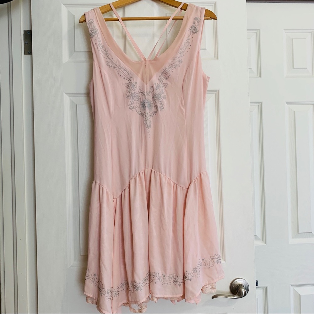 Fantastic Beasts Pink Queenie Dress